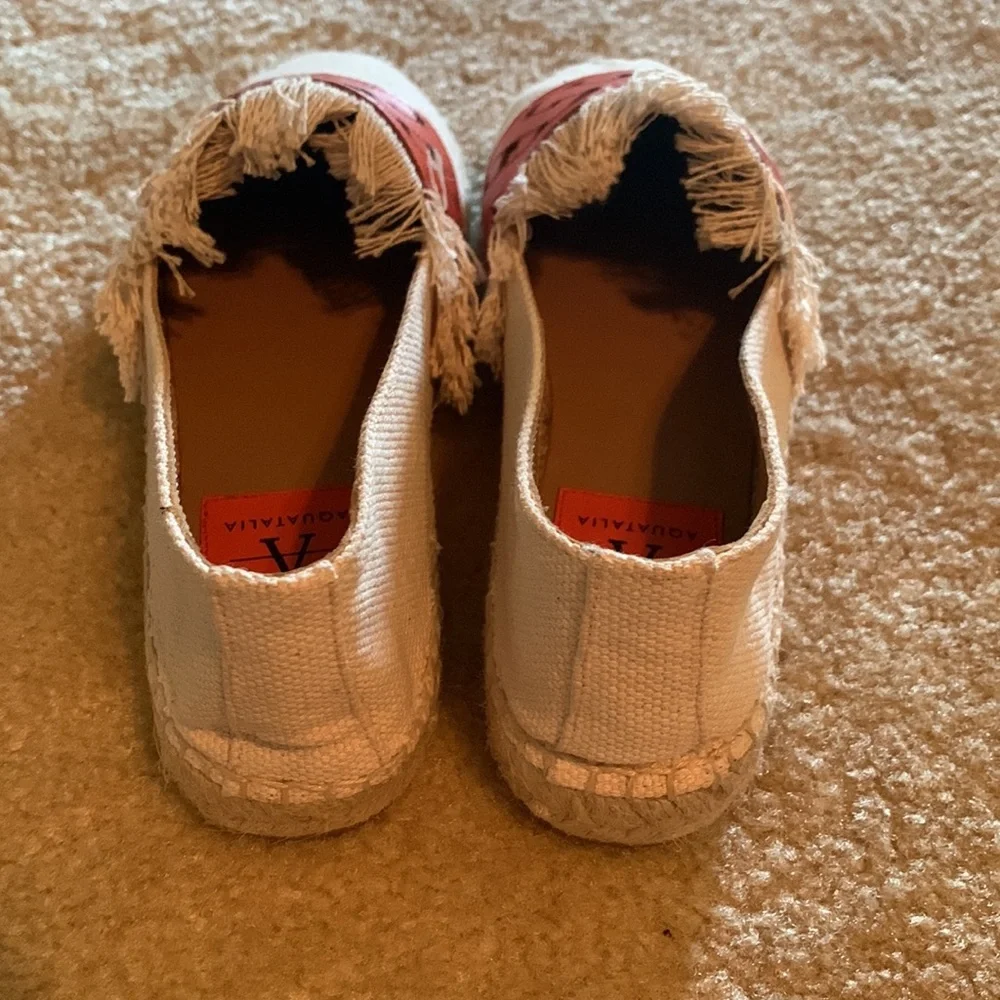 NWT AQUATALIA Kailyn Water Resistant Espadrille Flat